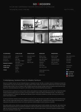 Go Modern Furniture Contemporary Designer Furniture Online