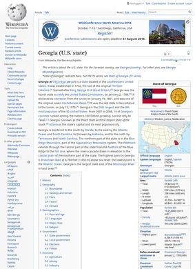 Wikipedia – Georgia