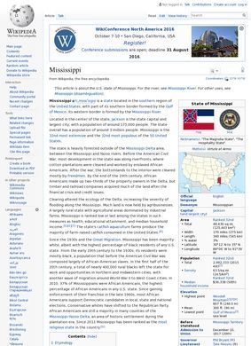 Wikipedia: Mississippi