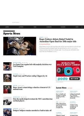 Los Angeles Times Sports