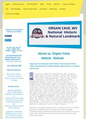 Organ Cave, WV