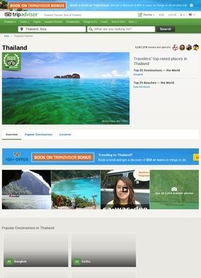Trip Advisor: Thailand
