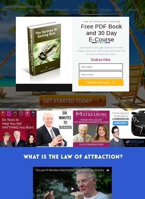 The Secret Law Of Attraction Coaching