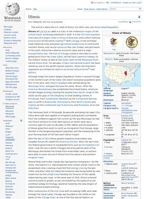 Wikipedia – Illinois