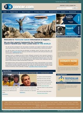 Testicular Cancer Information and Support View