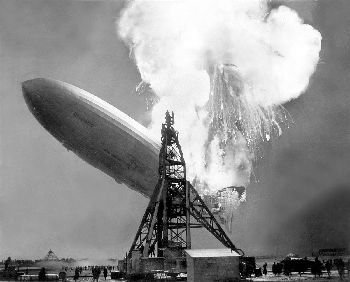 Hindenburg disaster - LZ 129 Hindenburg