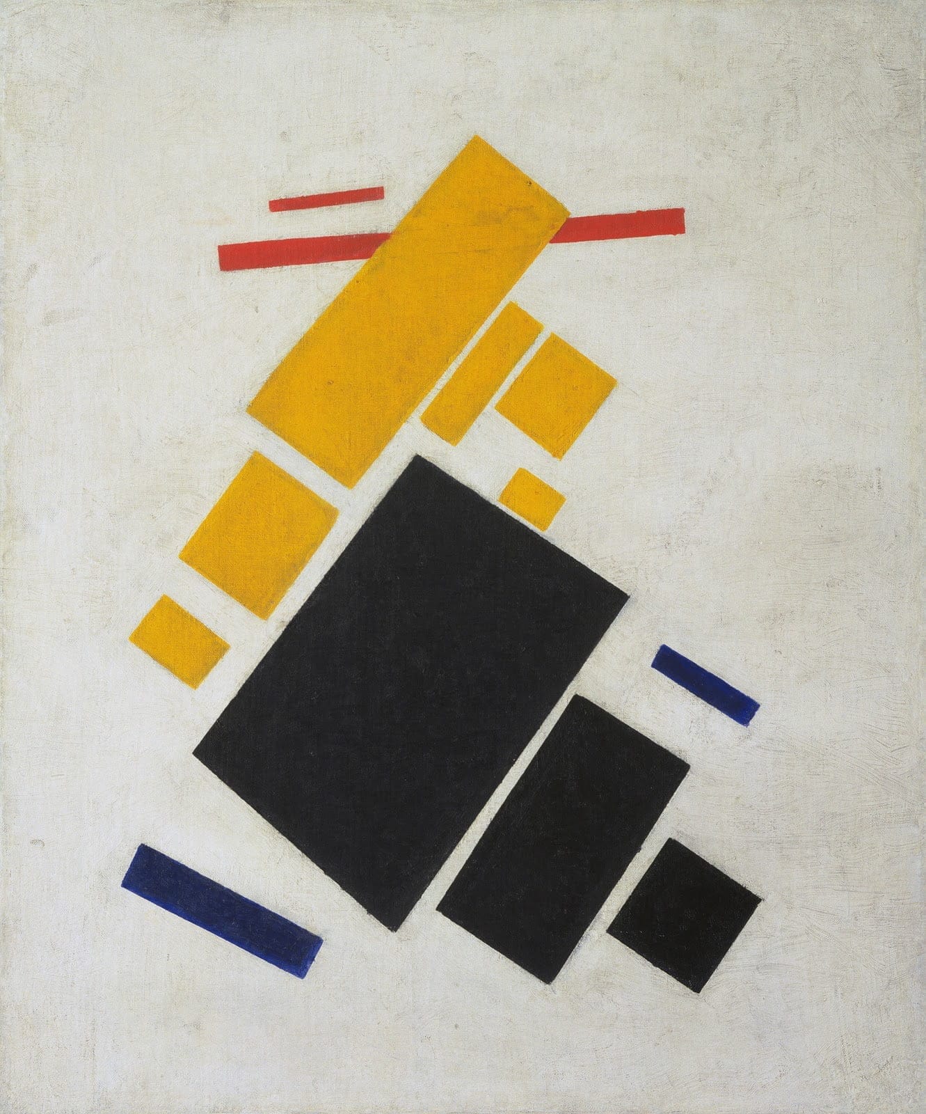 Suprematist Composition: Airplane Flying - Suprematist Composition