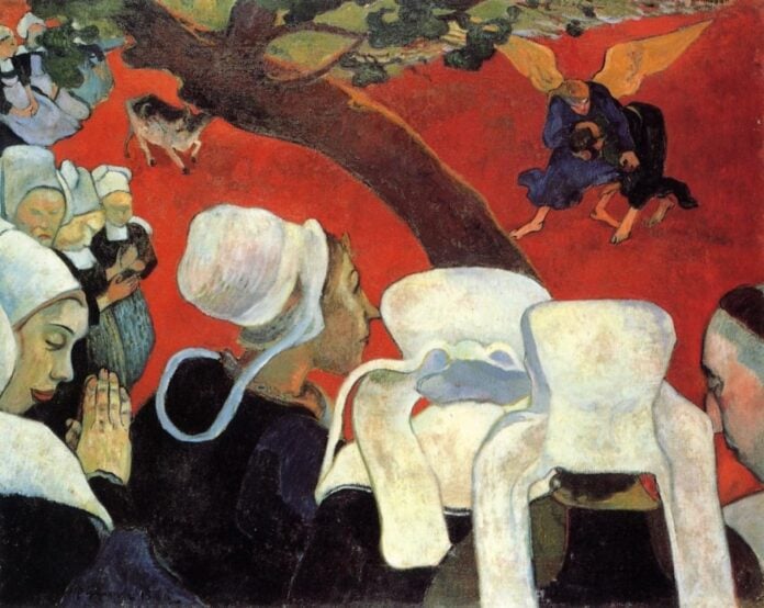 Vision After the Sermon - Paul Gauguin