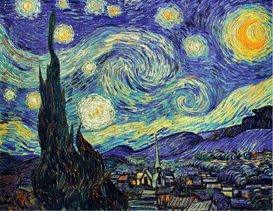 The Starry Night - Painting