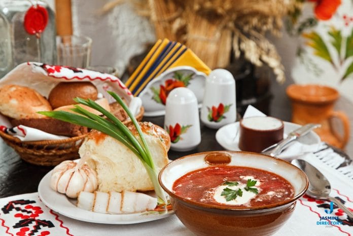 Russian & Ukrainian Food-closeup-isolated-3
