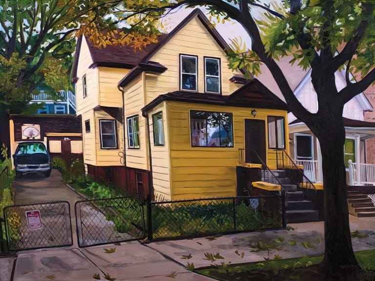 The House as a Subject of Portraiture, an Essay Exploring the Recent Painting of Emily Rapport