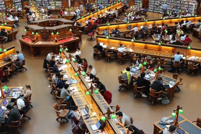 library, la trobe, study