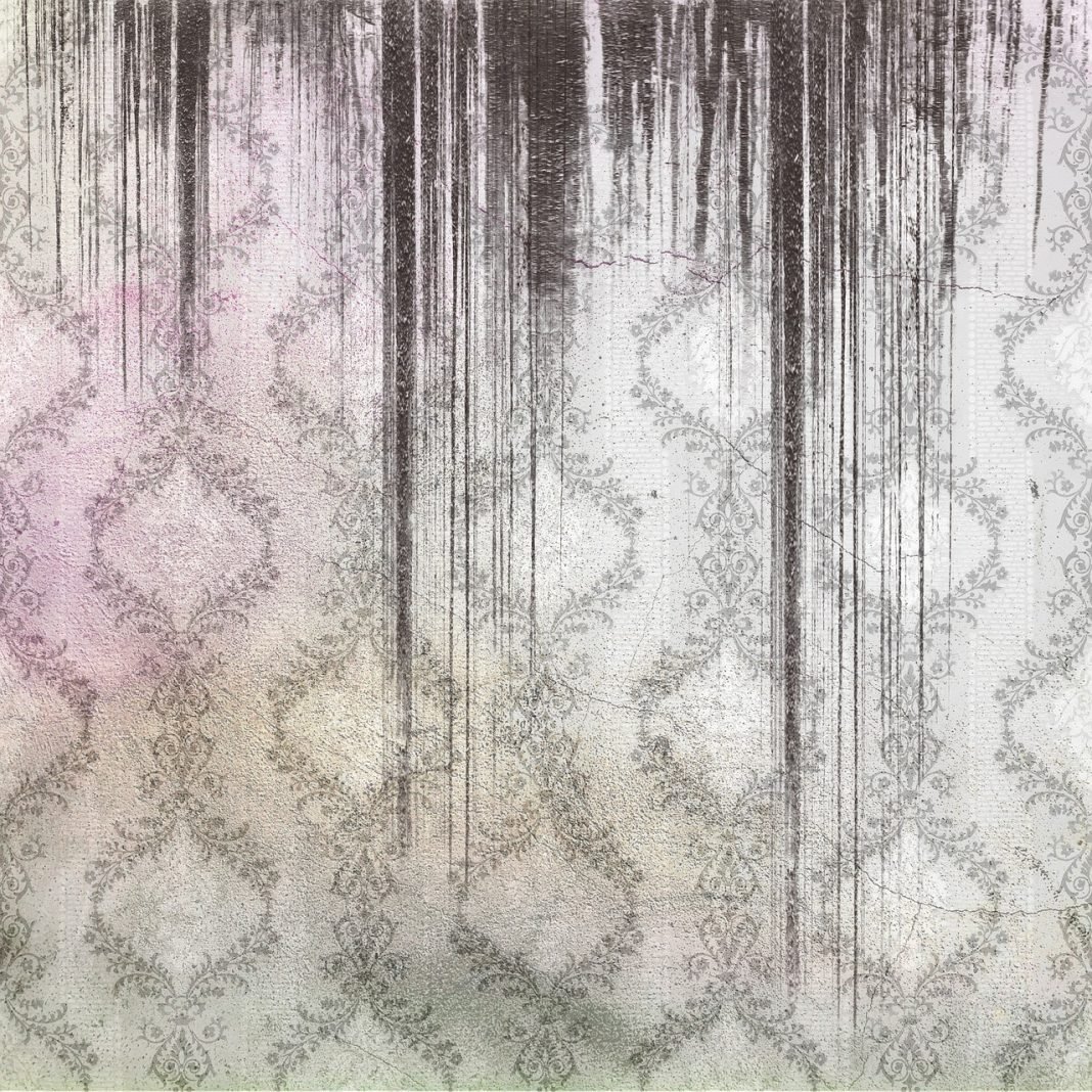 wallpaper, antique, damaged