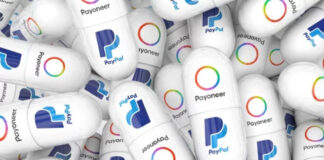 Why advanced business education matters for career progression in a changing economy White promotional capsules branded with PayPal and Payoneer logos represent payment platform choices relevant to subscription versus ad-sponsored revenue models.