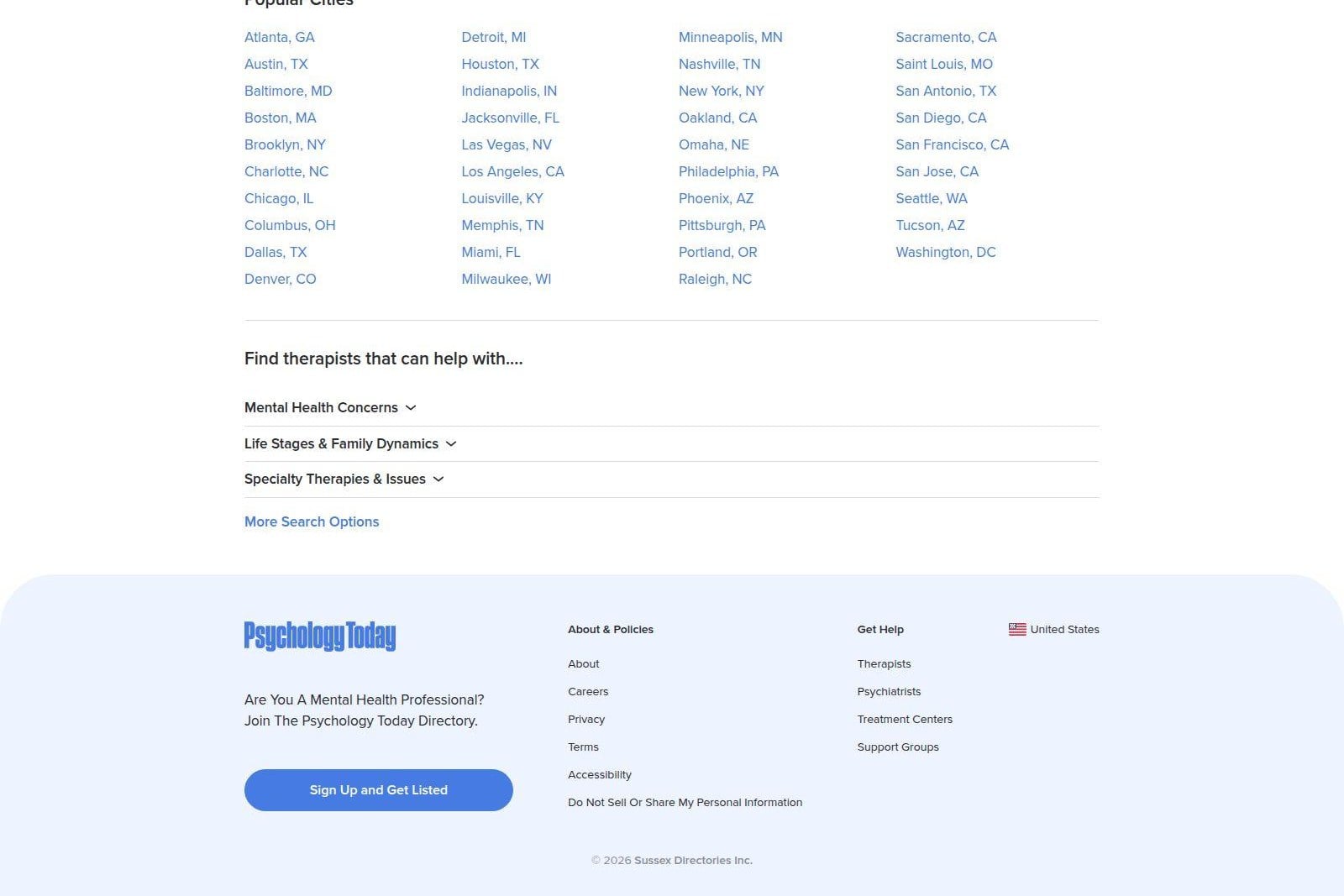 Local Business Listing