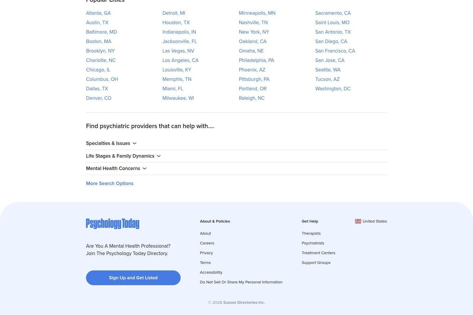 Local Business Listing