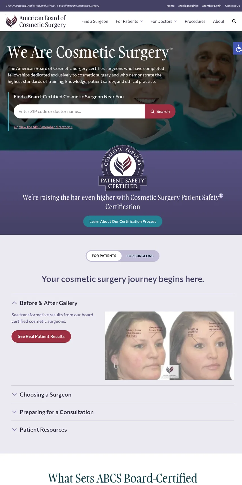 American Board of Cosmetic Surgery