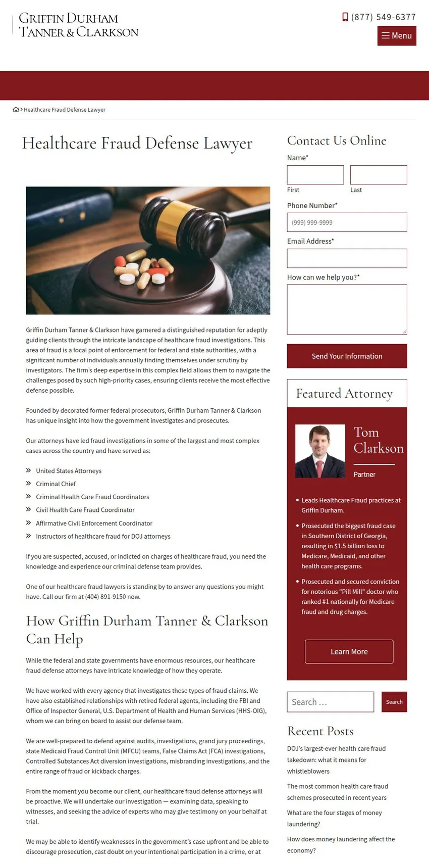 Griffin Durham Tanner Clarkson LLC