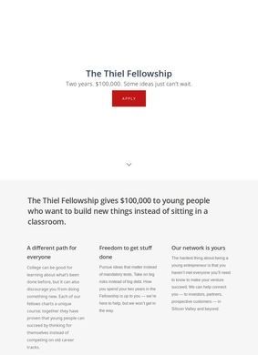 The Thiel Foundation