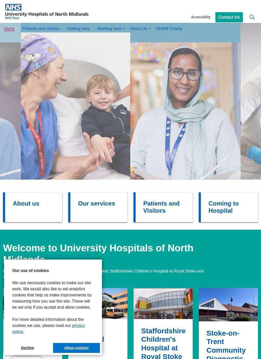 University Hospitals of North Midlands NHS Trust
