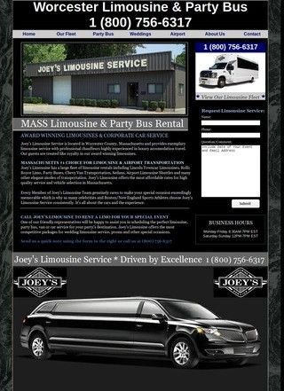 Joey's Limousine & Party Bus Charters