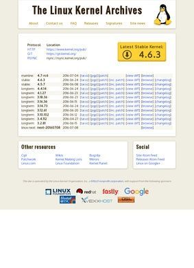 The Linux Kernel Archives
