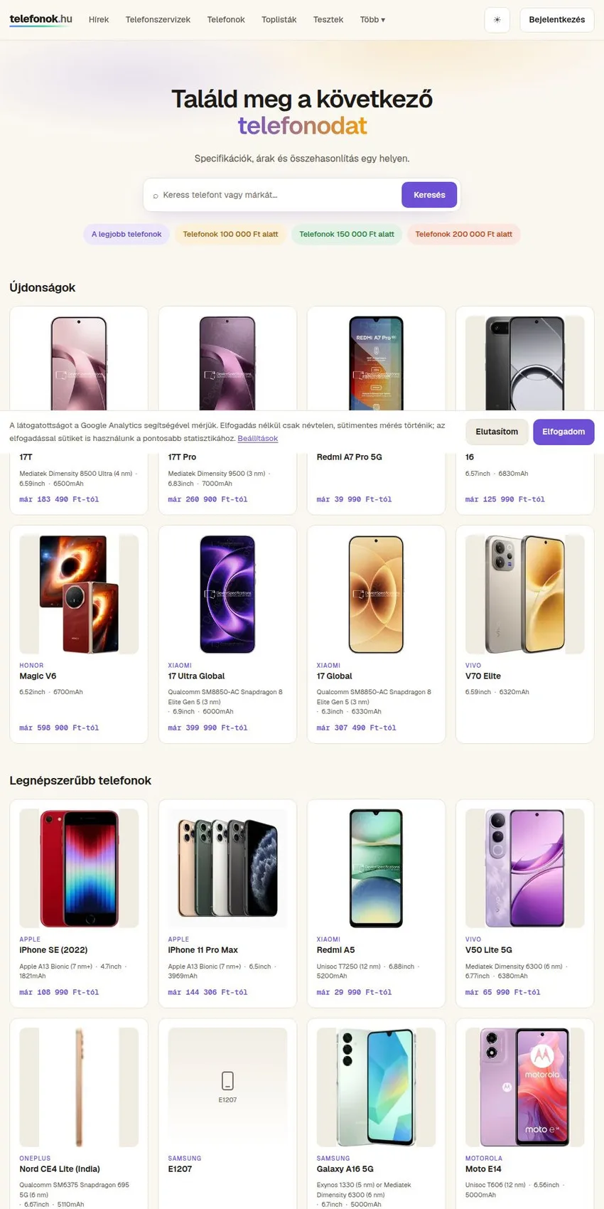 Telefonok.hu