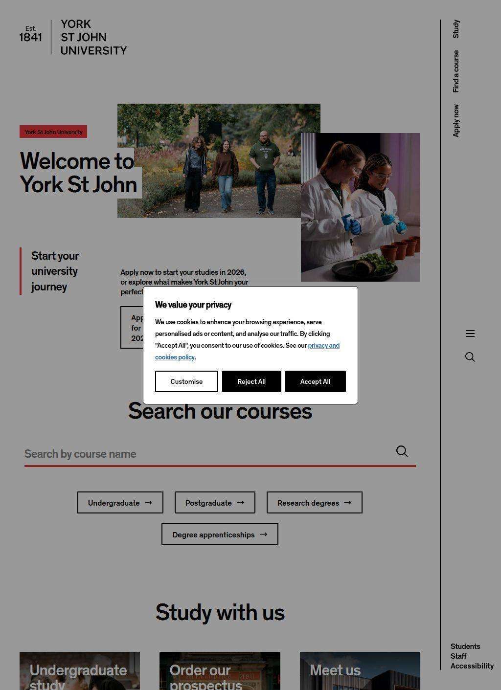 York St John University