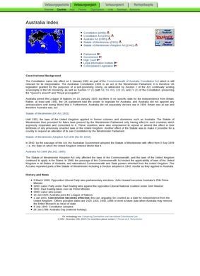 ICL - Australia Index