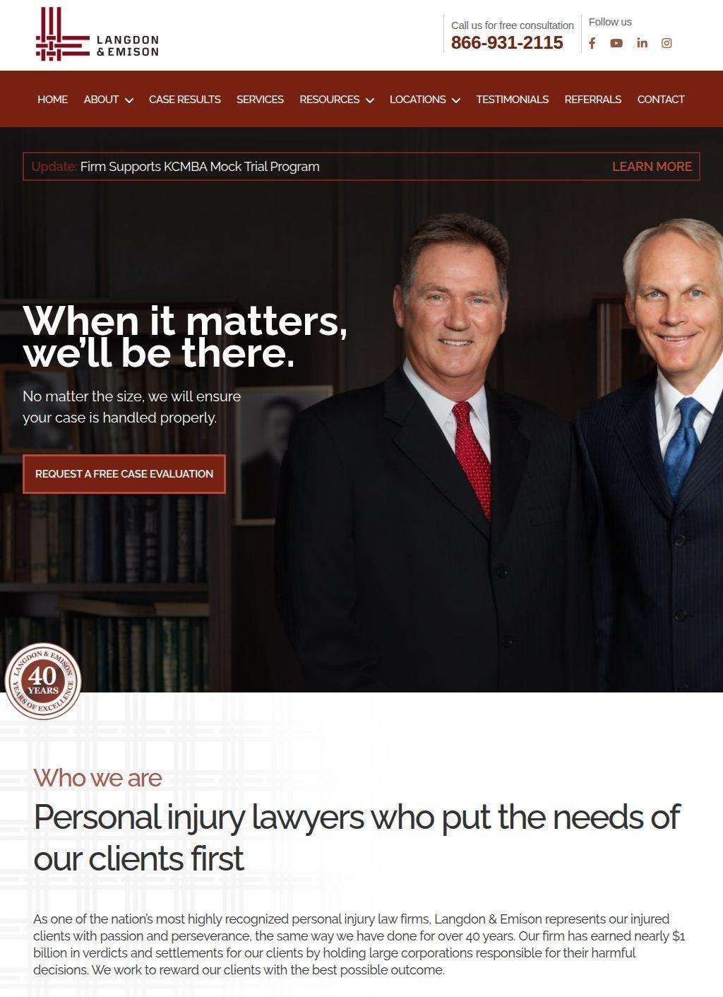 Langdon & Emison Attorneys at Law