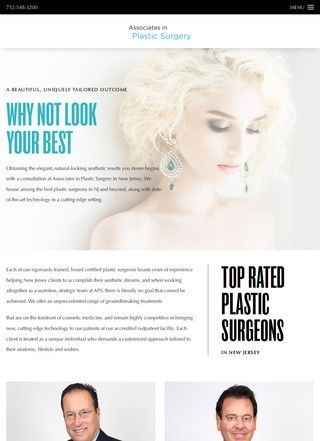 Associates in Plastic Surgery, Plastic Surgery New Jersey