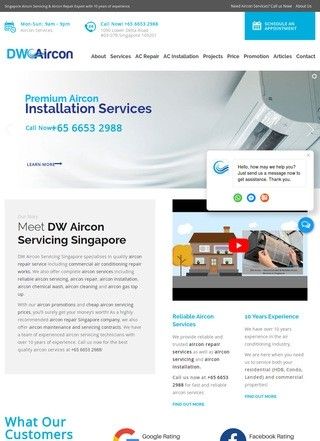 DW Aircon Servicing Singapore