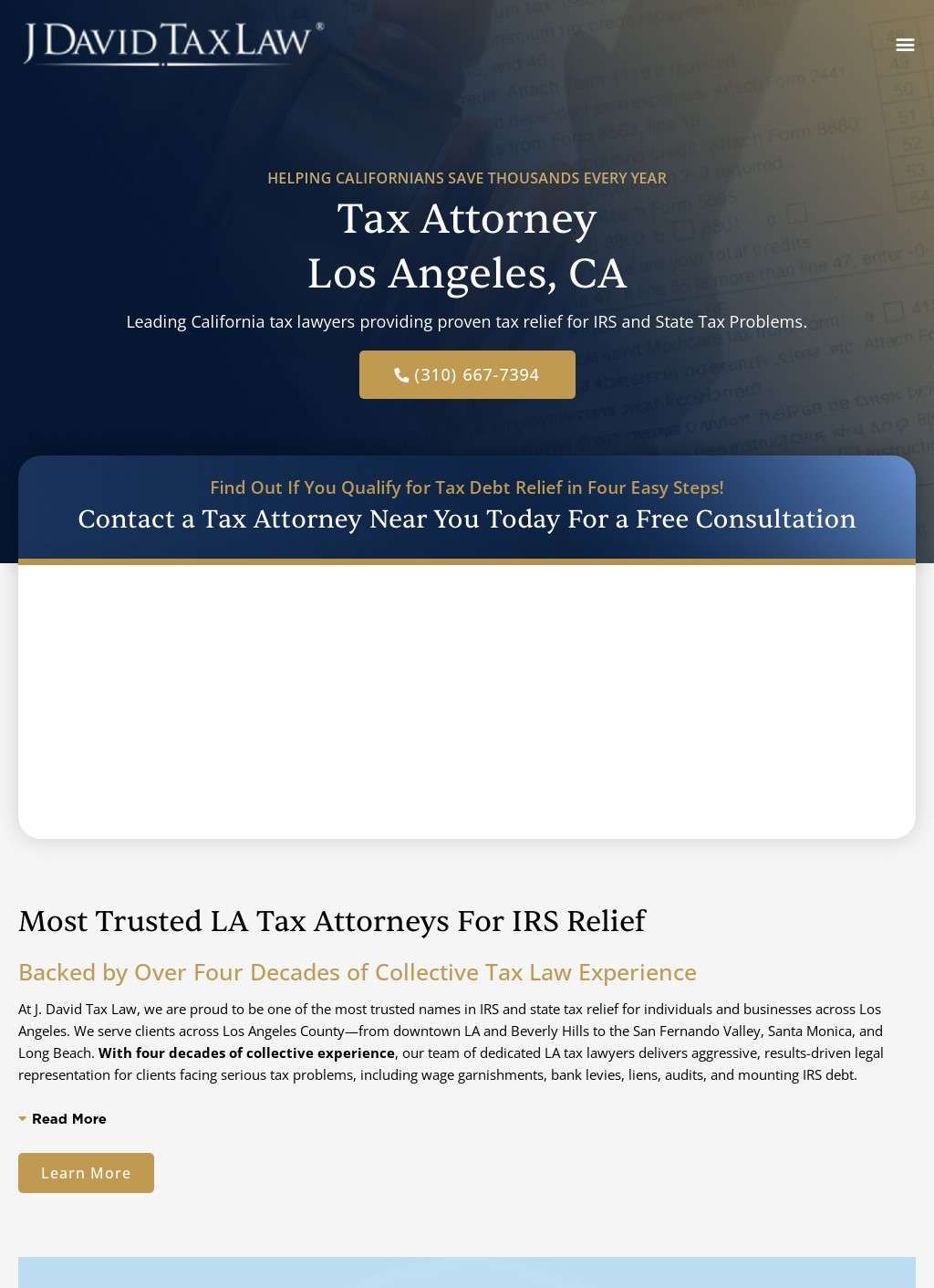 Tax Attorney Los Angeles, CA