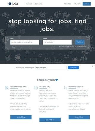 Find.jobs - Find jobs, quicker, better, smarter