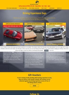 Driving Experience gifts from the Racing School
