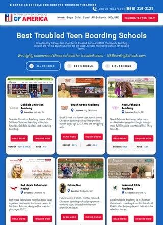 Schools for Troubled Teens