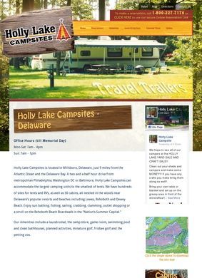 Holly Lake Campsites