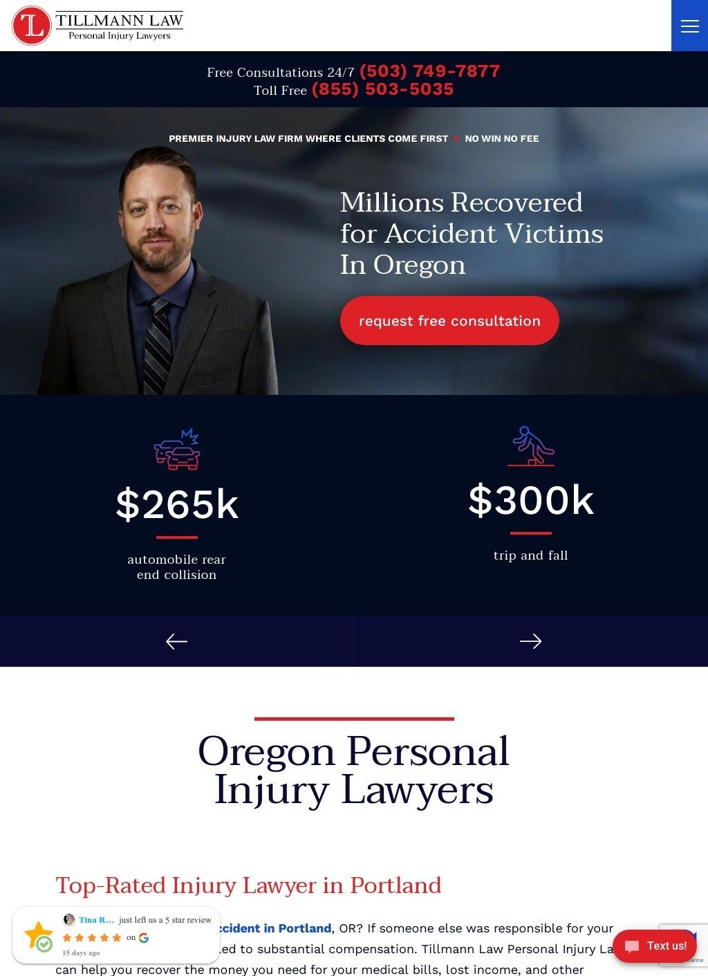 Tillmann Law Personal Injury Lawyers