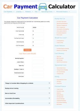 CarPaymentCalculator.net