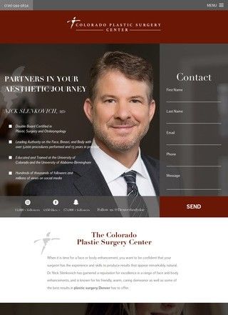 Dr. Nick Slenkovich, Denver Plastic Surgery