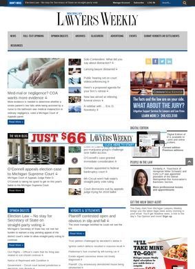 Michigan Lawyers Weekly