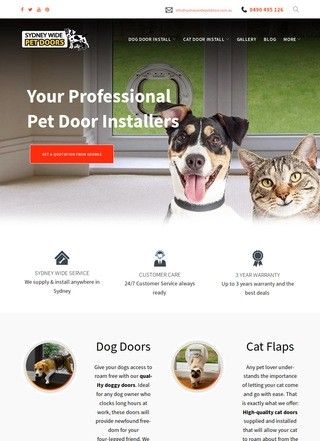 Sydney Wide Pet Doors