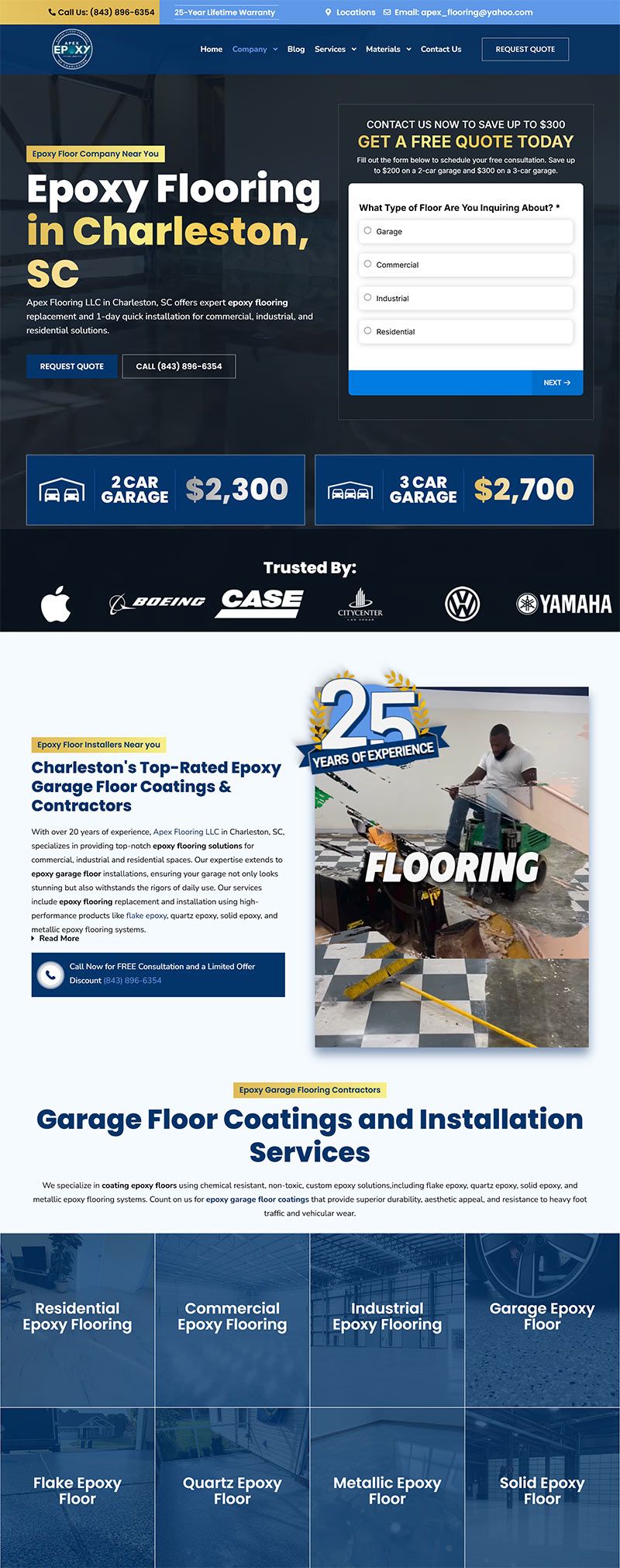 Epoxy Flooring in Charleston, SC