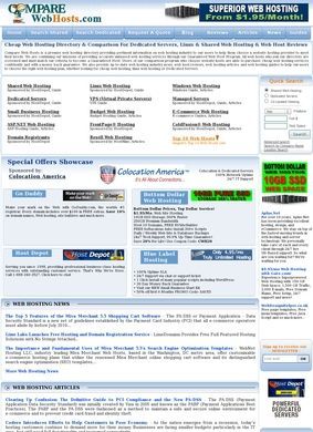 Compare Web Hosts