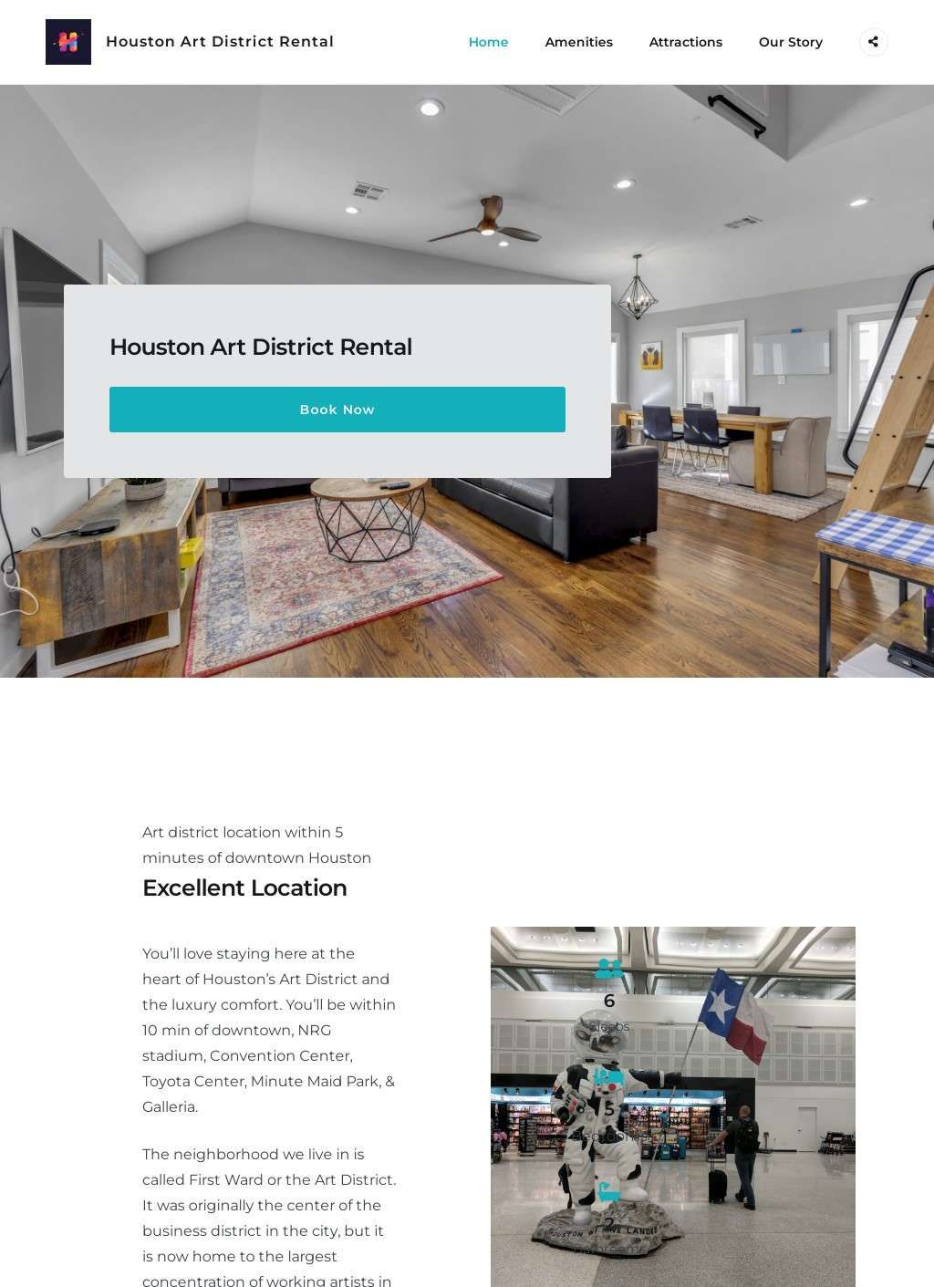 https://www.houstonartdistrictrental.com/ Houston Art District Rental
