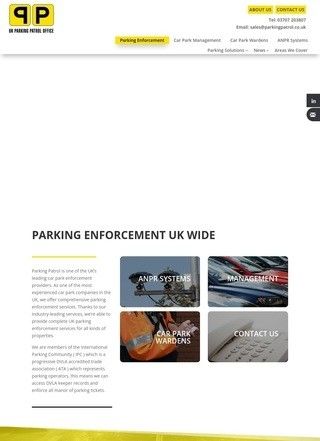 Parking Enforcement Services: Parking Patrol