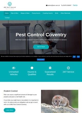 AMS Pest Control Coventry