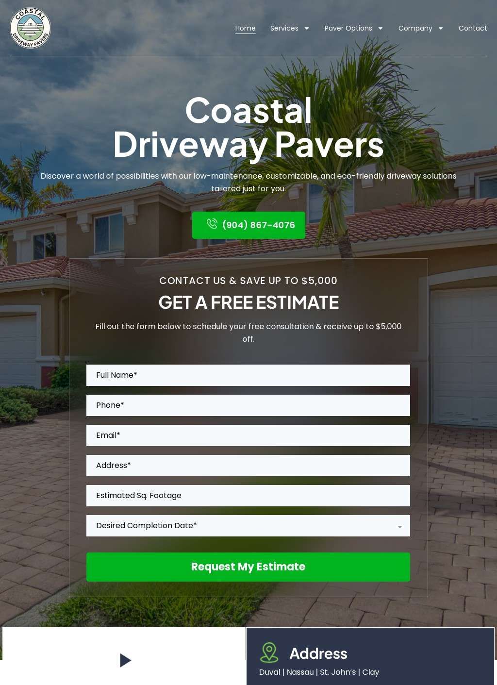 Coastal Driveway Pavers