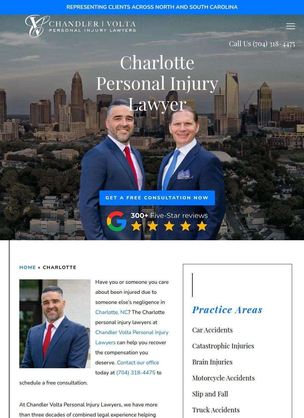Chandler Volta Personal Injury Lawyers