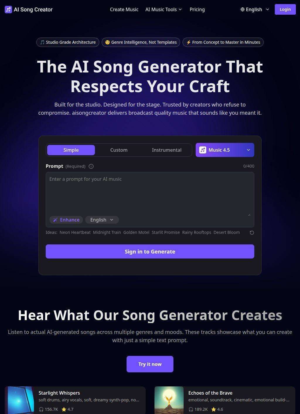 AI Song Creator